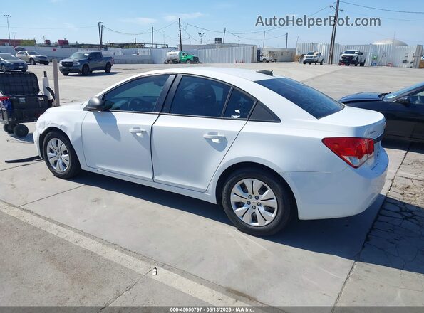 1G1PC5SHXG7163612 2016 CHEVROLET CRUZE Белый Задняя левая четверть