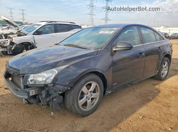 1G1PE5SBXG7212782 2016 CHEVROLET CRUZE Черный Передняя левая четверть