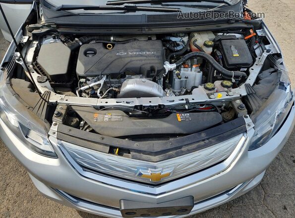 1G1RC6S53JU110151 2018 CHEVROLET VOLT Silver Widok wnętrza z tyłu