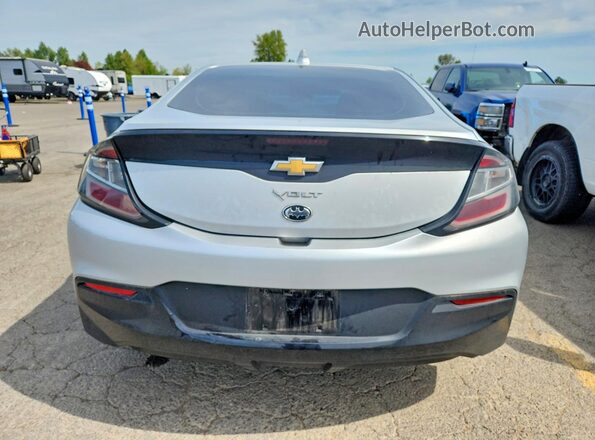 1G1RC6S53JU110151 2018 CHEVROLET VOLT Silver Widok z tyłu