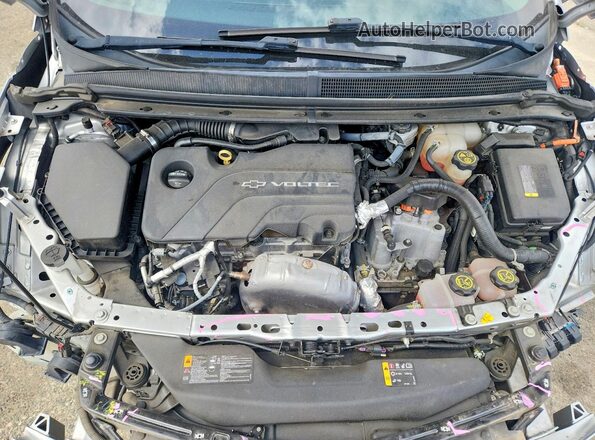 1G1RC6S55HU209404 2017 CHEVROLET VOLT Серебряный Вид задней части салона