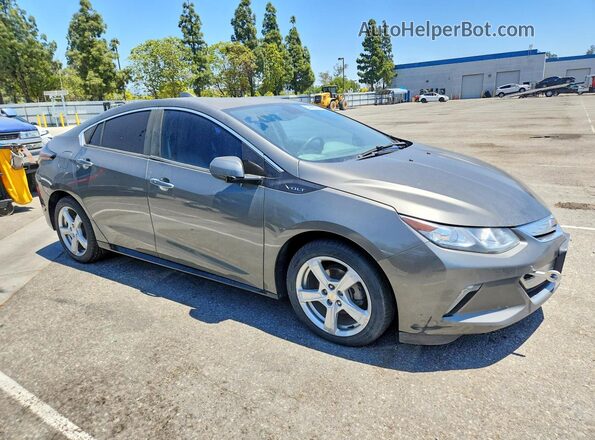 1G1RC6S58GU117203 2016 CHEVROLET VOLT Серый Передняя правая четверть