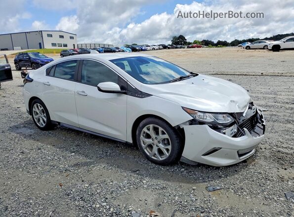 1G1RD6S58GU140171 2016 CHEVROLET VOLT Белый Передняя правая четверть