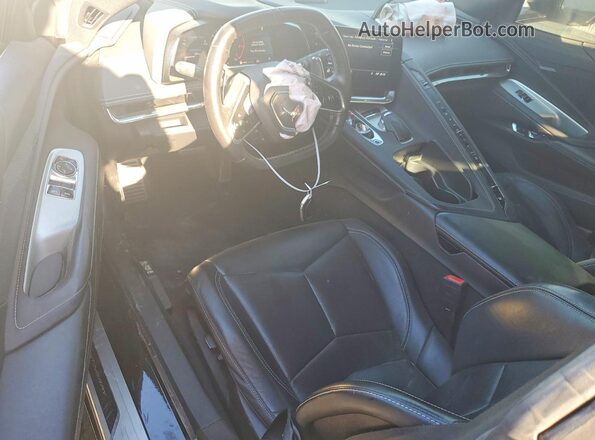 1G1Y62D45L5118801 2020 CHEVROLET CORVETTE Черный Вид панели приборов