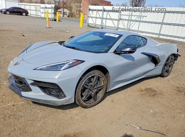1G1YA2D40R5113853 2024 CHEVROLET CORVETTE Серый Передняя левая четверть
