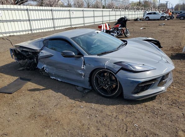 1G1YA2D40R5113853 2024 CHEVROLET CORVETTE Серый Передняя правая четверть