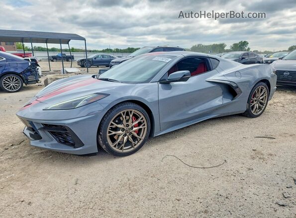 1G1YA2D40R5119992 2024 CHEVROLET CORVETTE Серый Передняя левая четверть
