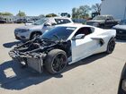 2022 Chevrolet Corvette Stingray 1lt White vin: 1G1YA2D45N5120372 Damage: Left Head Lamp, Broken, Replacement Required