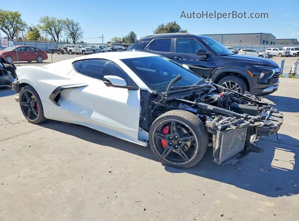 1G1YA2D45N5120372 2022 CHEVROLET CORVETTE White Delantero derecho