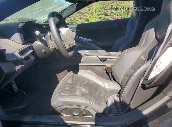 1G1YA2D49P5141745 2023 CHEVROLET CORVETTE Черный Вид салона спереди