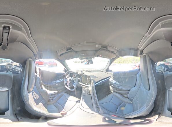1G1YA2D49P5141745 2023 CHEVROLET CORVETTE Черный Панорамный вид салона 360°