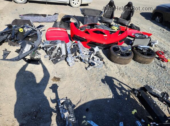 1G1YA2D49T5101045 2026 CHEVROLET CORVETTE Красный Вид подкапотного пространства