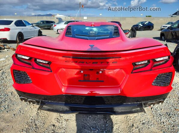 1G1YA2D49T5101045 2026 CHEVROLET CORVETTE Красный Вид сзади