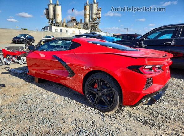 1G1YA2D49T5101045 2026 CHEVROLET CORVETTE Красный Задняя левая четверть