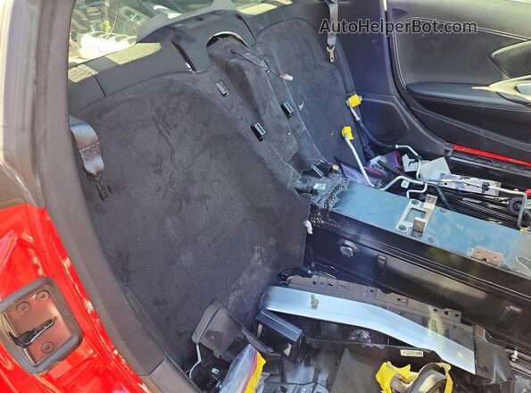 1G1YA2D49T5101045 2026 CHEVROLET CORVETTE Красный Вид задних сидений