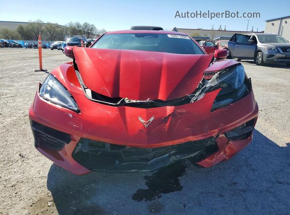 1G1YB2D40R5104597 2024 CHEVROLET CORVETTE Красный Вид спереди
