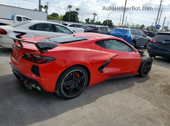 1G1YB2D47N5111296 2022 CHEVROLET CORVETTE Red Задня права чверть