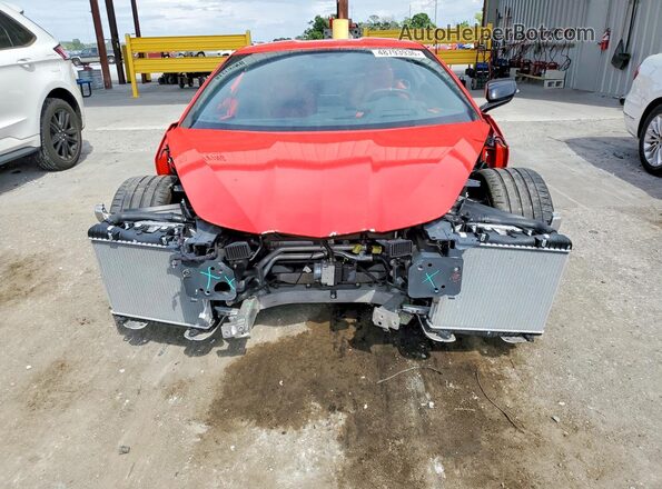 1G1YB2D47N5111296 2022 CHEVROLET CORVETTE Red Вид спереду