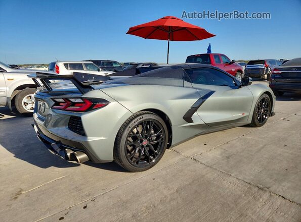 1G1YB3D48N5106629 2022 CHEVROLET CORVETTE Серый Задняя правая четверть