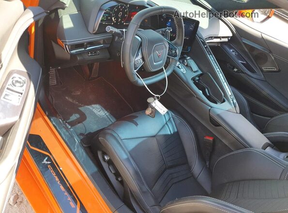 1G1YC2D40P5103458 2023 CHEVROLET CORVETTE Оранжевый Вид панели приборов