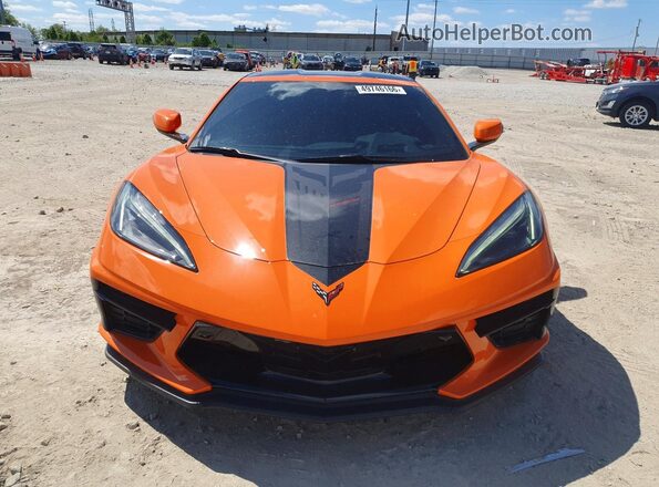 1G1YC2D40P5103458 2023 CHEVROLET CORVETTE Оранжевый Вид спереди