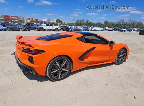 1G1YC2D40P5103458 2023 CHEVROLET CORVETTE Оранжевый Задняя правая четверть