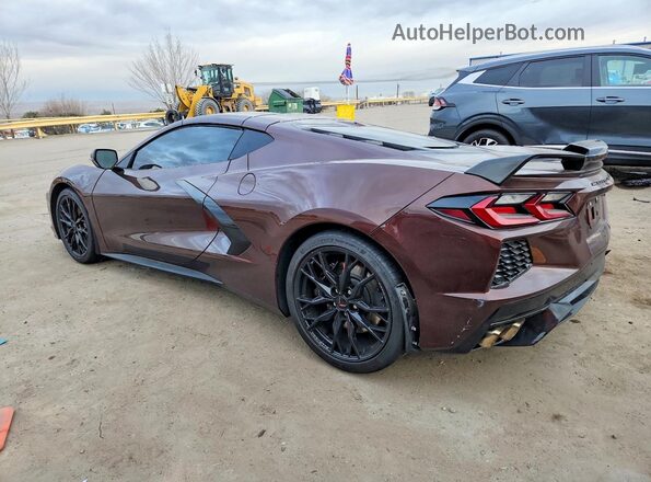 1G1YC2D47P5127014 2023 CHEVROLET CORVETTE Коричневый Задняя левая четверть