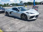 2021 Chevrolet Corvette Stingray Rwd  3lt Silver vin: 1G1YC3D42M5102846