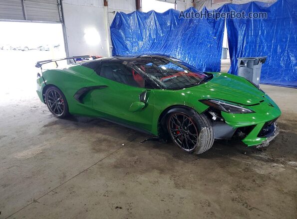 1G1YC3D46T5106381 2026 CHEVROLET CORVETTE Green Передня права чверть