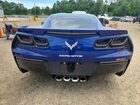 2017 Chevrolet Corvette Stingray Z51 1lt Синий vin: 1G1YG2D76H5107062
