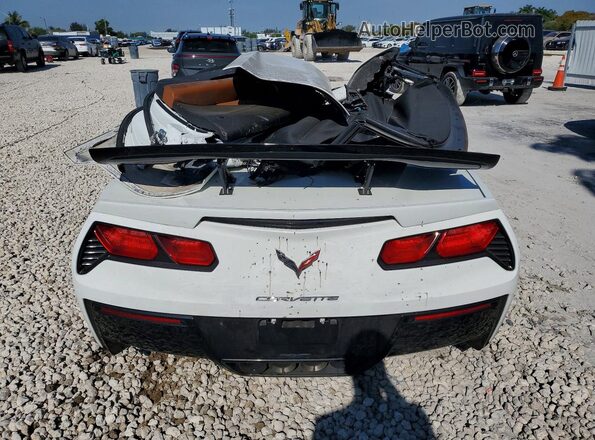1G1YM3D70G5115543 2016 CHEVROLET CORVETTE Белый Вид сзади