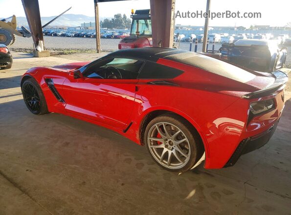 1G1YN2D60G5611604 2016 CHEVROLET CORVETTE Red Задня ліва чверть