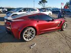 2017 Chevrolet Corvette Grand Sport 1lt Бордовый vin: 1G1YW2D74H5115891