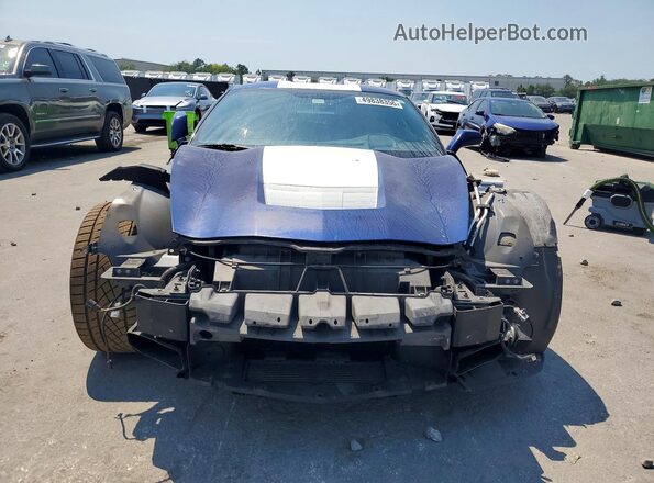 1G1YY2D70H5117924 2017 CHEVROLET CORVETTE Blue წინა ხედი