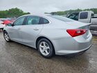 2016 Chevrolet Malibu Ls Silver vin: 1G1ZB5ST0GF221085