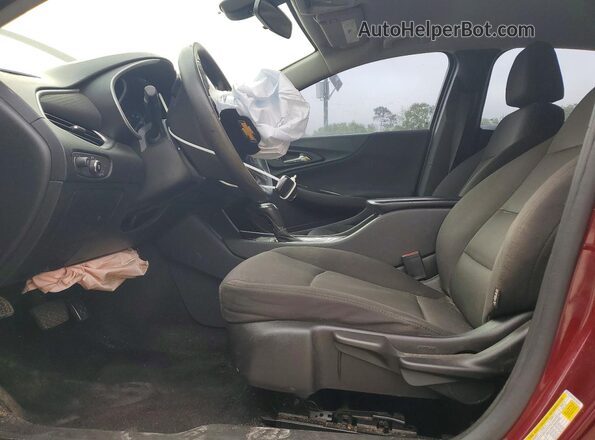 1G1ZB5ST0GF307075 2016 CHEVROLET MALIBU Бордовый Вид салона спереди