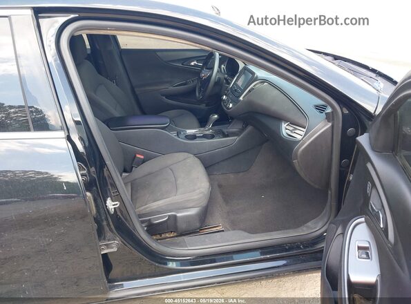 1G1ZB5ST0GF337662 2016 CHEVROLET MALIBU Black Front interior view