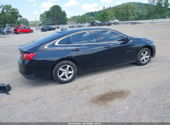 1G1ZB5ST0GF337662 2016 CHEVROLET MALIBU Black Rear right