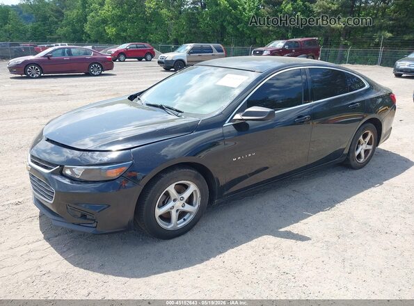 1G1ZB5ST0GF337662 2016 CHEVROLET MALIBU Black Front left
