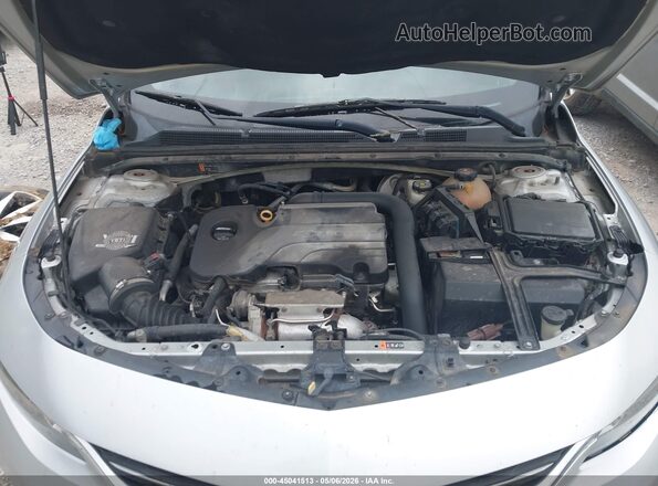 1G1ZB5ST0HF252113 2017 CHEVROLET MALIBU Серебряный Вид сзади