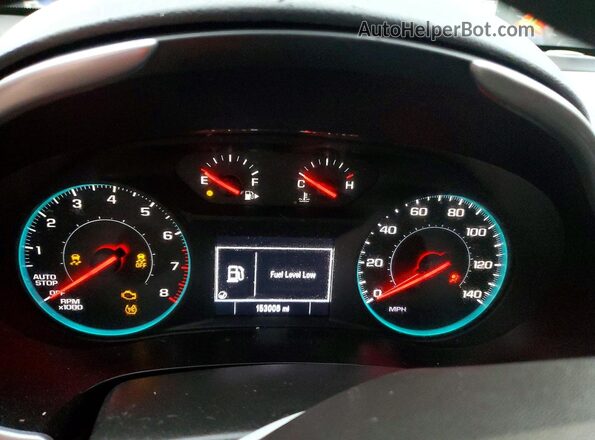1G1ZB5ST0KF153542 2019 CHEVROLET MALIBU Синий Вид щитка приборов