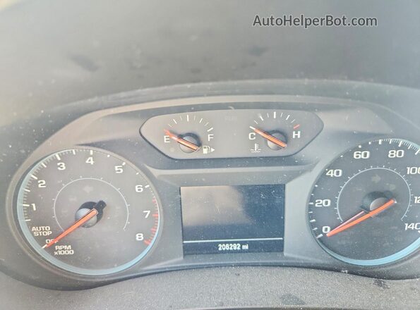 1G1ZB5ST0KF200472 2019 CHEVROLET MALIBU Blue Instrument cluster view
