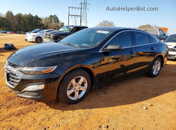 1G1ZB5ST0LF150688 2020 CHEVROLET MALIBU Black Przód lewy
