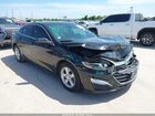 2021 Chevrolet Malibu Fwd Ls Черный vin: 1G1ZB5ST0MF088629