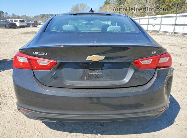 1G1ZB5ST1GF174813 2016 CHEVROLET MALIBU Черный Вид сзади