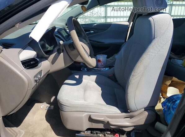 1G1ZB5ST1GF174813 2016 CHEVROLET MALIBU Черный Вид салона спереди