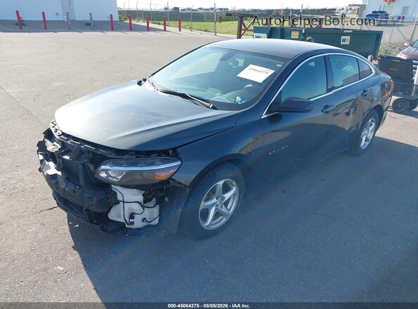 1G1ZB5ST1HF292734 2017 CHEVROLET MALIBU Серый Передняя левая четверть