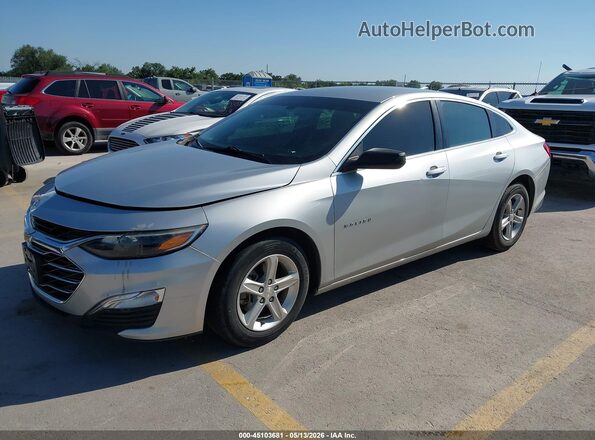 1G1ZB5ST1LF116064 2020 CHEVROLET MALIBU Серебряный Передняя левая четверть