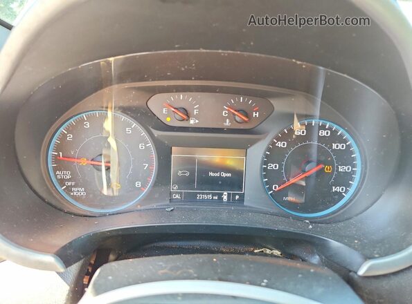 1G1ZB5ST2GF221377 2016 CHEVROLET MALIBU Black Սարքավորումների վահանակի տեսք