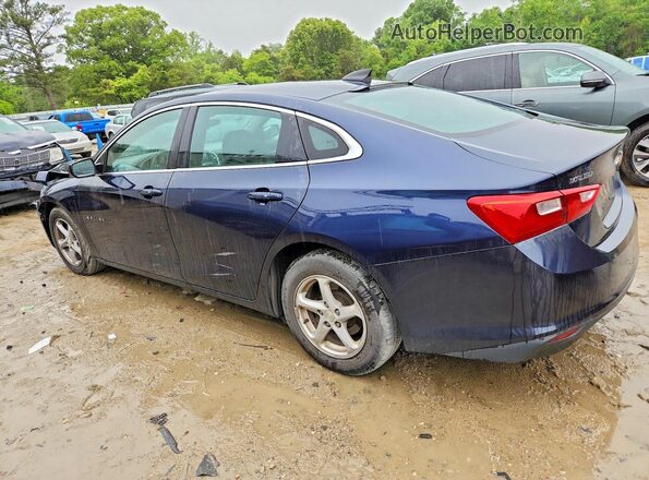 1G1ZB5ST2GF306249 2016 CHEVROLET MALIBU Blue Հետևի ձախ